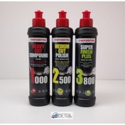 Resim Menzerna 1000 2500 3800 Pasta Hare Seti 250 ml 