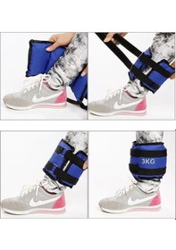 Resim Leyaton 1.5 KG x 2 Adet El Ayak Bilek Kas Ağırlık Seti 