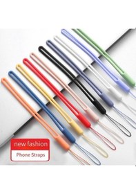 Resim Zcjb Cep Bileklikler El Kordon Silikon Takılar Cep Telefonu Tutucu Kamera Tuşları Kordon Zinciri Sevimli Kordon Anahtarlık Asılı Halat -121954 