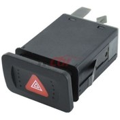 Resim OtoSerkan Volkswagen Golf 4 1997-2005, Volkswagen Bora 1998-2005, Dörtlü Sinyal Flaşör Anahtarı 1J0953235C 