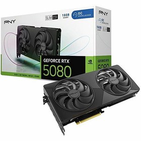 Resim PNY Dual-Fan Slim GeForce RTX 5080 OC 16GB GDDR7 256 Bit HDMI/DP Ekran Kartı 