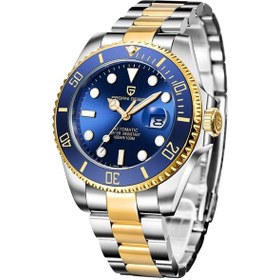 Resim Pagani Design Submariner Lüks Paslanmaz Çelik Su Geçirmez Mekanik Kol Saati Erkek Saatleri Otomatik Saat Erkek Gümüş 