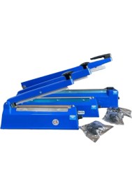 Resim JEBRİNİ MAKİNA Poşet Ağzı Kapama Yapıştırma Makinesi (Plastik Gövde) 30 cm 
