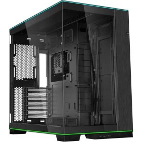 Resim Daisy Home Li O11D Evo Rgb Oyun Bilgisayarı Kasası Atx Siyah - Rgb Aydınlatmalı Midi Tower Pc Kasası, 455 Mm'ye Kadar Ekran Kartları, 420 Mm'ye Kadar Radyatör, Siyah Pc Çelik, Alüminyum, 