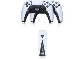 Resim TE Dükkan Buğz Newface Y5 64GB Android Dual Pad 4K Game Stick - Beyaz 