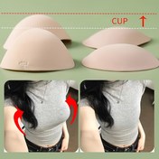 Resim 1 Çift Ayarlanabilir İtme-Çıkarma Sütyen Pedleri - 5.0cm Kalınlıkta Kaymaz Silikon Güçlendirici Pedler Sütyenler ve Mayo için, Dikişsiz Tasarım, Ter Direnci, Düğünler, Yoga, Spor Salonları için İdeal | Sadece Elde Yıkama, Yoga Aksesuarları, Şık Görünüm, Dayanıklı Malzeme 