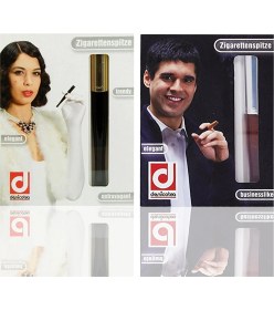Resim Denicotea 20270 Ejectör Filtreli Sigara Ağızlığı Silver 