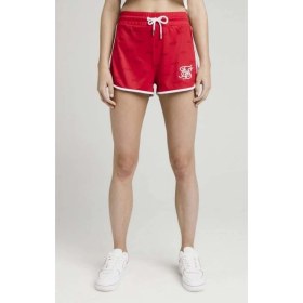Resim Bpm Siksilk Şeritli - Shadow Silk Gym Shorts – Red 