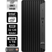 Resim Hp Pro Tower 400 G9 Intel Core I7 14700 32GB 4tb SSD W11H Masaüstü Bilgisayar & Per4 USB Bellek 5V5M2ESPN360 