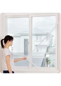 Resim Pencere Cam Sineklik-beyaz 150 Cm X 100 Cm +5m Bant Çok Renkli 