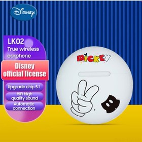 Resim Skycity Disney Lk02 Bluetooth 5.1 Kulak İçi Kulaklık, Hıfı Ses Kalitesi, Spor İçin Uygun, Type-c Şarj Kutusu Ve Mikrofonlu Beyaz 