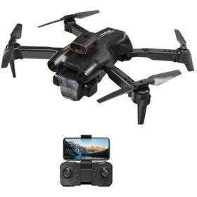 Resim H C12 Pro Katlanabilir Drone – 3x HD Kamera • 4K Video • Wi‑Fi FPV • Akıllı Uçuş Modları & Engel Algıl 