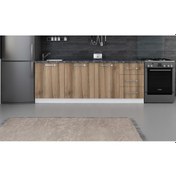 Resim Minar 220 Cm Mutfak Dolabı Beyaz Dore 220-D1-Alt Modül Beyaz 