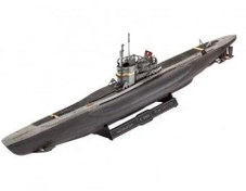 Resim Revell Model Set 1:350 German Submarine Type VII C/41 65154 