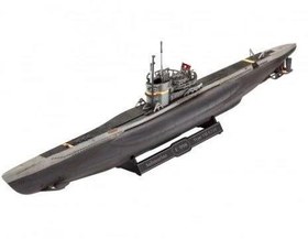 Resim Revell Model Set 1:350 German Submarine Type VII C/41 65154 