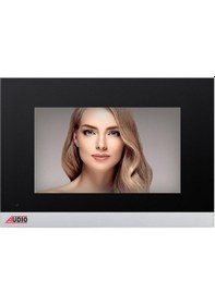 Resim Audıo 7" Görüntülü Diyafon Dokunmatik Ekranlı Alarmlı Siyah 