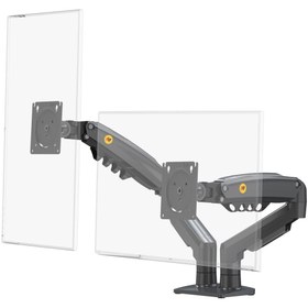 Resim North Bayou Nb F160 17-27 " Çift Kol Amortisörlü Vesa Monitör Standı 