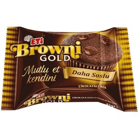 Resim Eti Browni Gold Çikolatalı Kek 45 G 