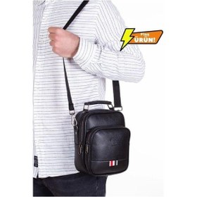 Resim Newish Polo Erkek Omuz Çantası - Erkek Siyah 