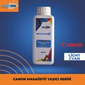 Resim Papirink Canon A4 Masaüstü Yazıcı Serisi Mürekkep Light Cyan (lc) 