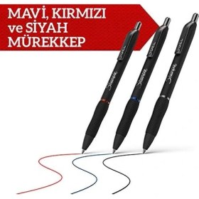 Resim TeknoKapsül S-Gel Jel Kalem 0.7 mm Uç, Mavi, Normal 