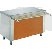 Resim CSA İnox Karacasan Endüstriyel Servis Benmarisi Nötr Tezgahlı 