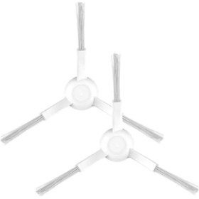 Resim Xiaomi Mop Pro Uyumlu 2li Yan Fırça Beyaz 