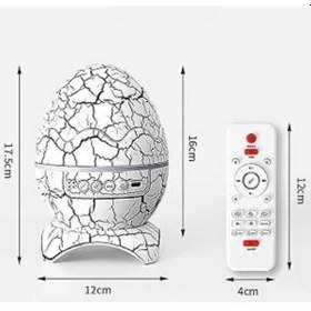 Resim Gece Lambası Yumurta Işık Speaker Yeni Nesil Dinozor Yumurtası Görünümlü 