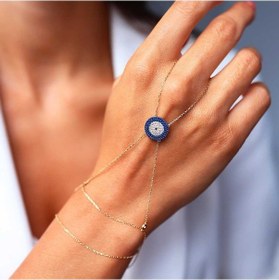 Resim Cherry By Özkonak Nazar Boncuğu Şahmeran Altın 