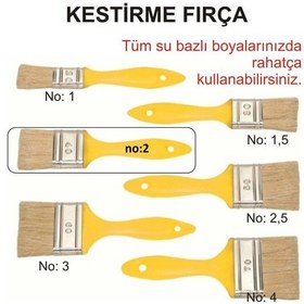 Resim Kestirme Fırça No 2--Su Bazlı Ürünlerinizde Kullanabilir 