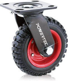 Resim STOREMAX 17051V Döner Ağır Hizmet Endüstriyel Tekerlek, 20,32 cm, 1 PK, 20,32 cm, Siyah 1185222 