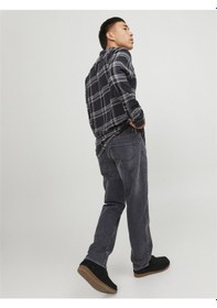 Resim Jack & Jones Erkek Mike 230 Comfort Fit Jean Black Denim 