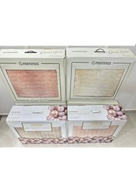 Resim Nivemeshome Reflections Pudra 3 Parça Battaniye Seti Merinos Pudra 