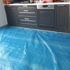 Resim Marsilyan 50 M2 Kalın Zemin Örtüsü Eşya Boya Badana Koruma Örtüsü 4X12.5 M 