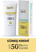 Resim Luv it! spf50+ pa++++ uva uvb yüksek korumalı leke karşıtı güneş kremi 50 ml 