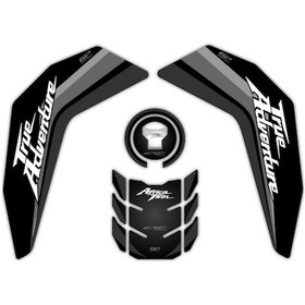 Resim Gp Kompozit Honda Africa Twin 2016-2019 Uyumlu Tank Pad Seti Siya (522066456) 