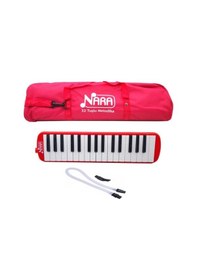 Resim 32 Tuşlu Çantalı Melodika Kırmızı 