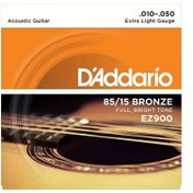 Resim EZ Koleksiyonu: Premium Akustik Gitar Telleri - Karbon Çelik Çekirdek, Pirinç Sarımlar, Zengin Tonlar, Çeşitli Çalma Stilleri İçin İdeal, Çoklu Boyutta Mevcut 