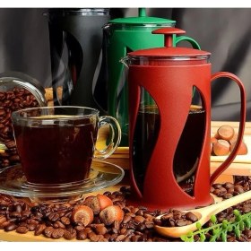 Resim Tcof Filtre Kahve Makinesi French Press Süzgeçli - 500 ml 
