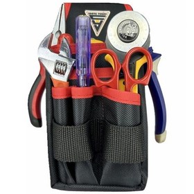 Resim Alet Edevat Elektrikçi Cırtlı Tekniker Bel Çantası Siyah 