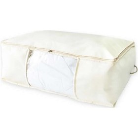 Resim Vedsey 5'li 50x70x25 Pencereli Krem Baza Altı Düzenleyici Hurç Krem 