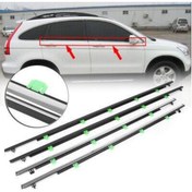 Resim Toyopar Honda Crv 2007-2011 Cam Sıyırıcı Dış Fitilleri [ Krom ] Takım 