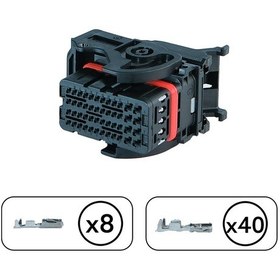 Resim Beyin Soketi Siyah 48 Pin Kablosuz 