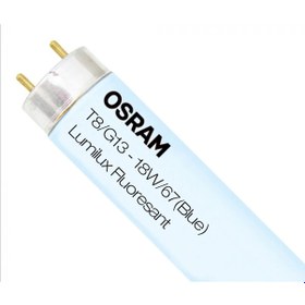 Resim Osram 18W Mavi T8 G13 Floresan Ampul 5 Adet 