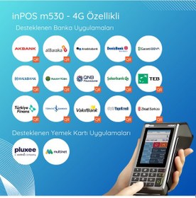 Resim Inpos İnpos M530 4g Yeni Nesil Yazar Kasa Pos Kurulu Gönderim 