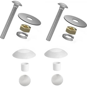 Resim Seeppitous Dalış Tahtası Cıvataları, Iki Delikli Konut Havuzu Dalış Tahtası, Dalış Tahtası Cıvatası Kiti Için Dalış Tahtası Montaj Kiti (Yurt Dışından) 