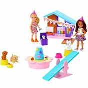 Resim Barbie Chelsea Köpekçiğin Doğum Günü Oyun Seti HJY88 