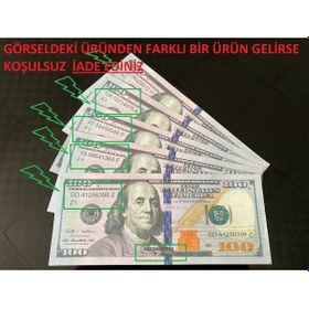 Resim Aykar 100 Adet 100 Dolar Geçerssiz Dizi Film Ve Video Çekimi Için 