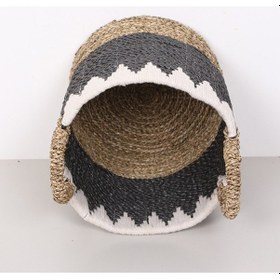 Resim Çeşme 31x30x38 Cm. Muz Lifi El Yapımı Sepet M Mix 