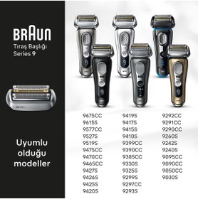 Resim Braun Series 9 PRO+ Elektrikli Tıraş Makinesi Yedek Başlığı, 96M 